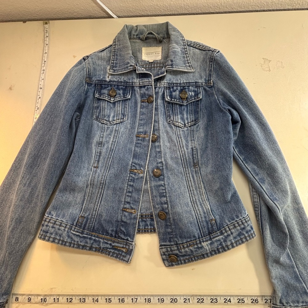 Copper Key Denim Blue Jacket